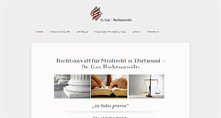 Desktop Screenshot of drgau.de